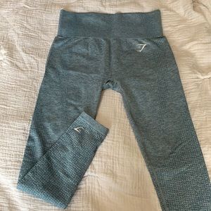 GYMSHARK Vital Seamless - Size M - Teal Marl